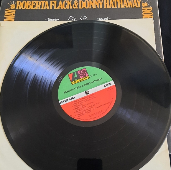 Roberta Flack & Donny Hathaway, Vinyl LP 1972 - Picture 10 of 10
